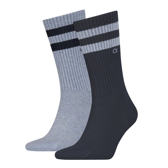 Calvin Klein Herren Socken STRIPES 2er Pack