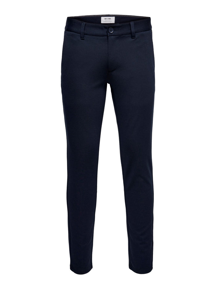 Only & Sons Herren Chino Hose ONSMARK - Slim Fit - Schwarz Grau Blau Grün