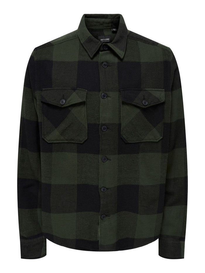 Only & Sons Herren Freizeit Hemd ONSMILO - Regular Fit