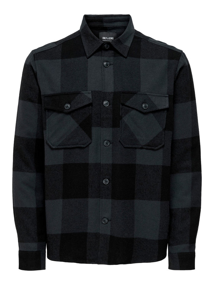 Only & Sons Herren Freizeit Hemd ONSMILO - Regular Fit