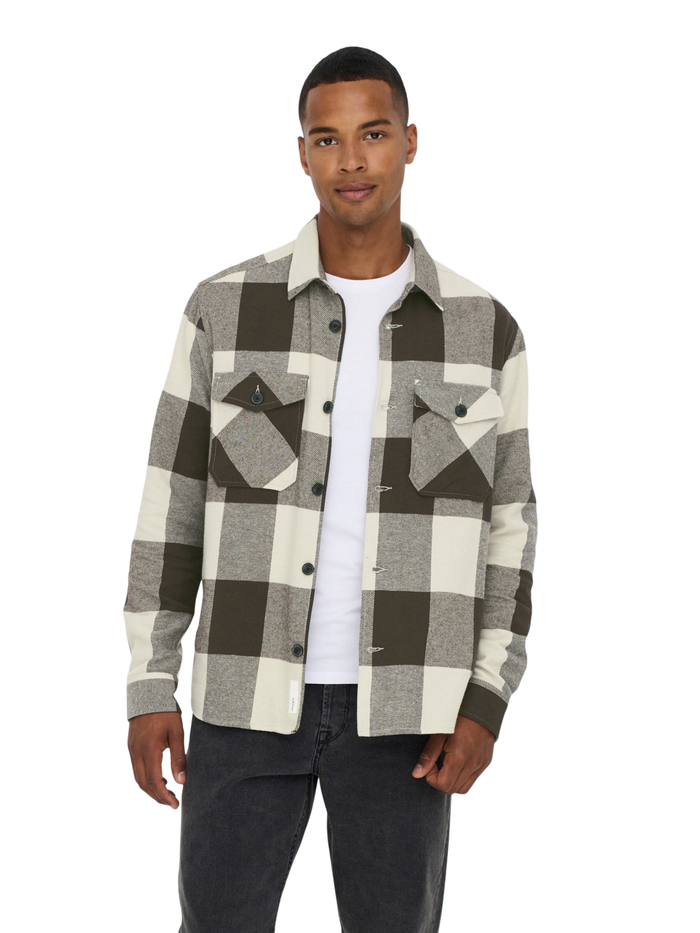 Only & Sons Herren Freizeit Hemd ONSMILO - Regular Fit