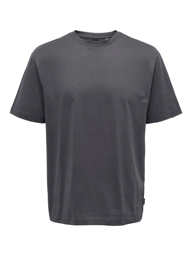 Only & Sons Herren Rundhals T-Shirt ONSFRED - Relaxed Fit