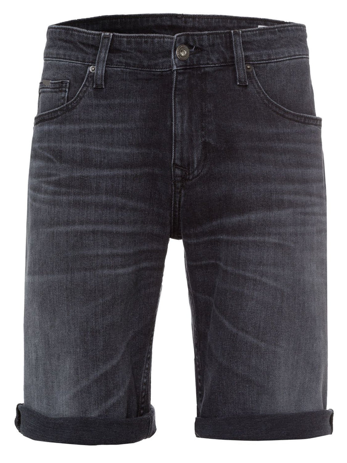 Cross Jeans Herren Jeans Short LEOM - Regular Fit - Grau Blau Schwarz