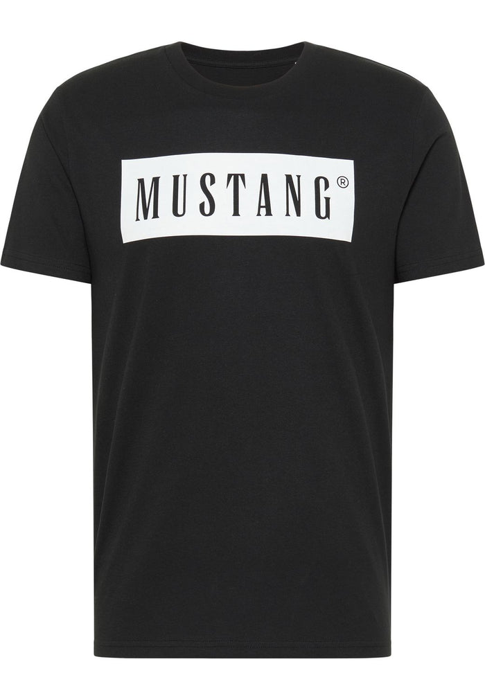 Mustang Herren T-Shirt ALEX C LOGO - Regular Fit