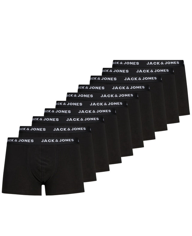 Jack & Jones Herren Boxershort JACSOLID TRUNKS 10er Pack