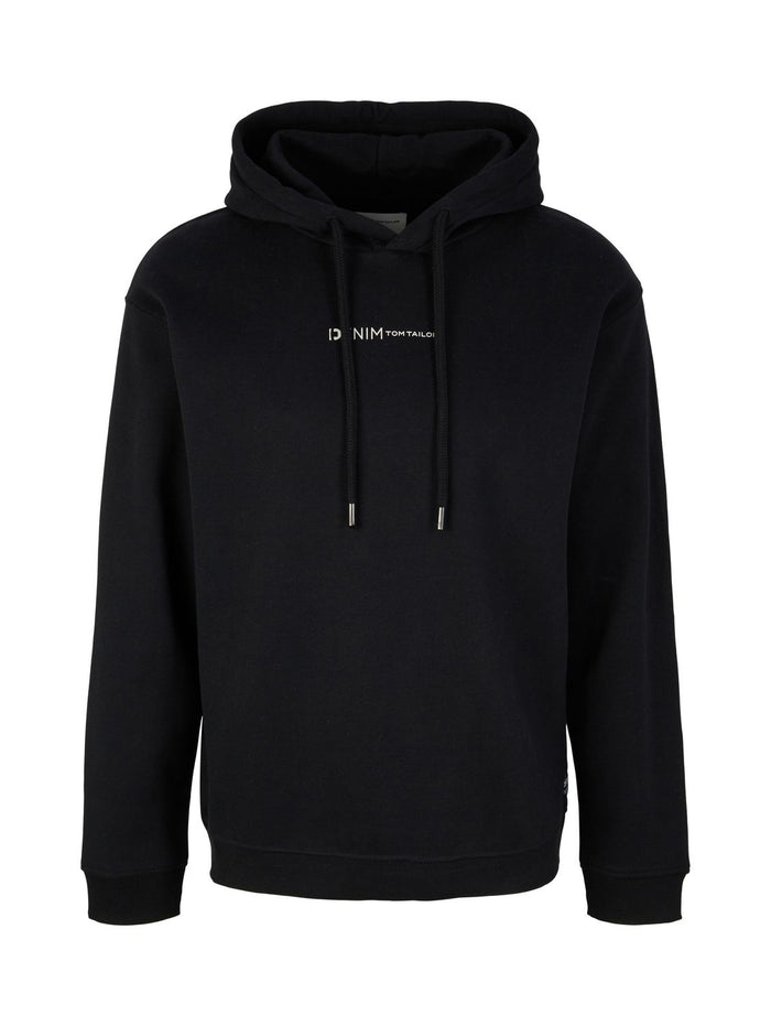 Tom Tailor Denim Herren Hoodie Kapuzenpullover PRINT  - Regular Fit