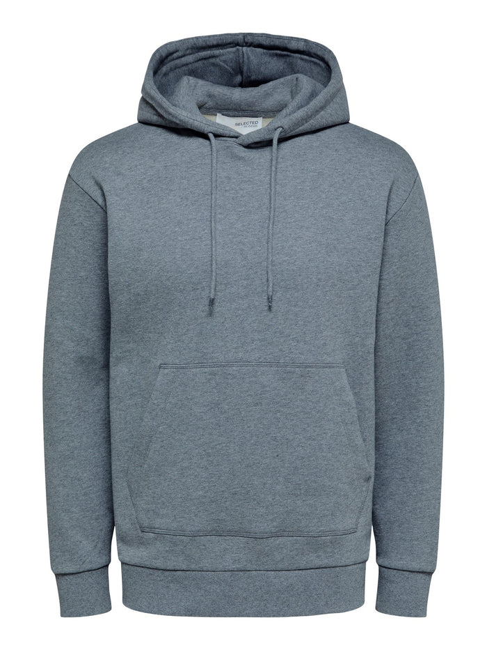 Selected Herren Kapuzenpullover Hoodie SLHRELAXJACKMAN
