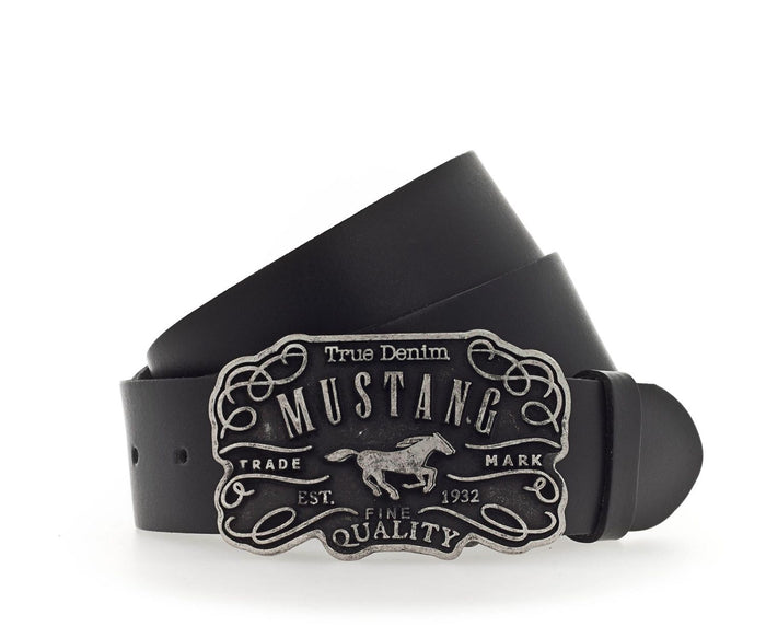 Mustang Herren Ledergürtel MG2117L15 40mm Gürtelbreite