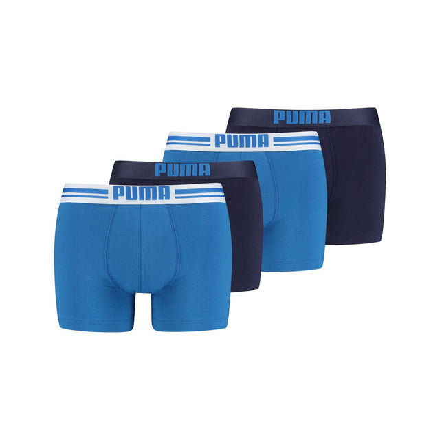 Puma Herren Boxershort PLACED LOGO BOXER 4er Pack