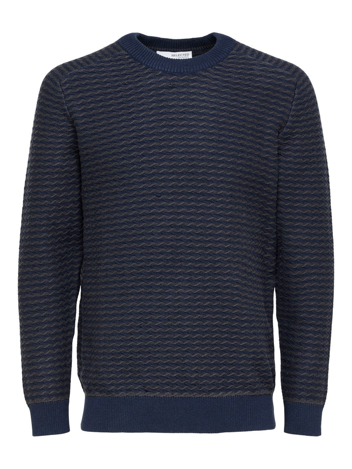 Selected Herren Rundhals Pullover SLHCOIN - Regular Fit