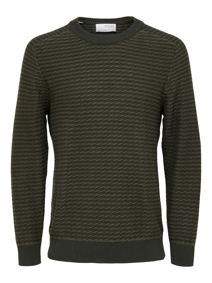 Selected Herren Rundhals Pullover SLHCOIN - Regular Fit
