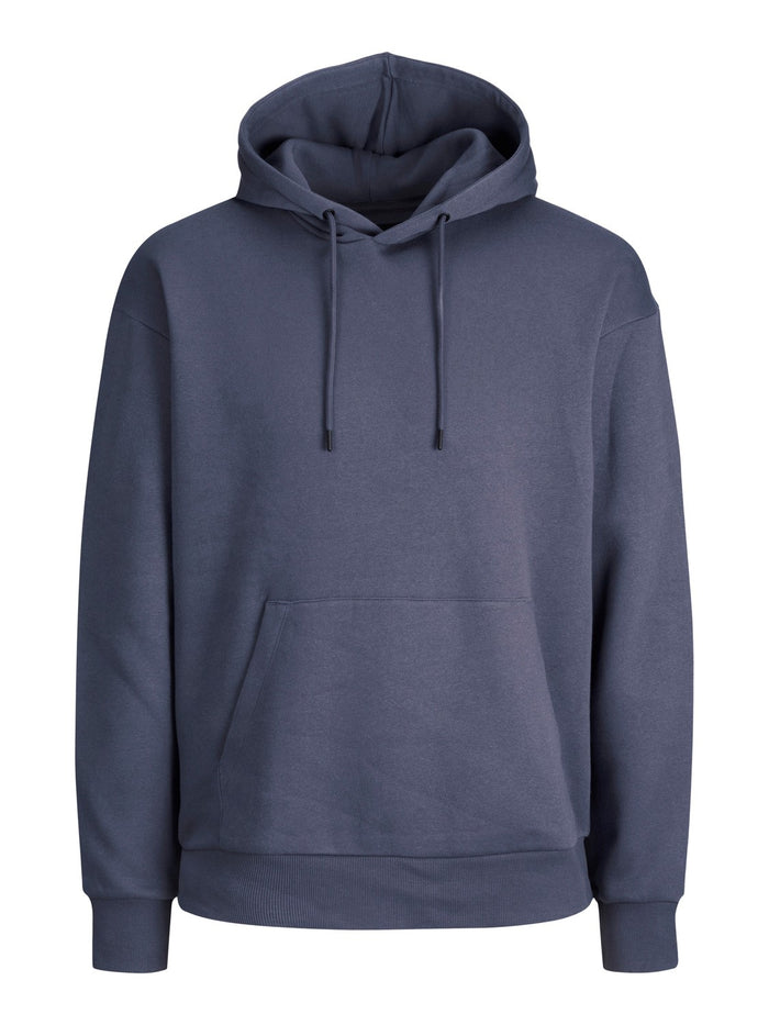 Jack & Jones Herren Hoodie Kapuzenpullover JJESTAR BASIC - Relaxed Fit