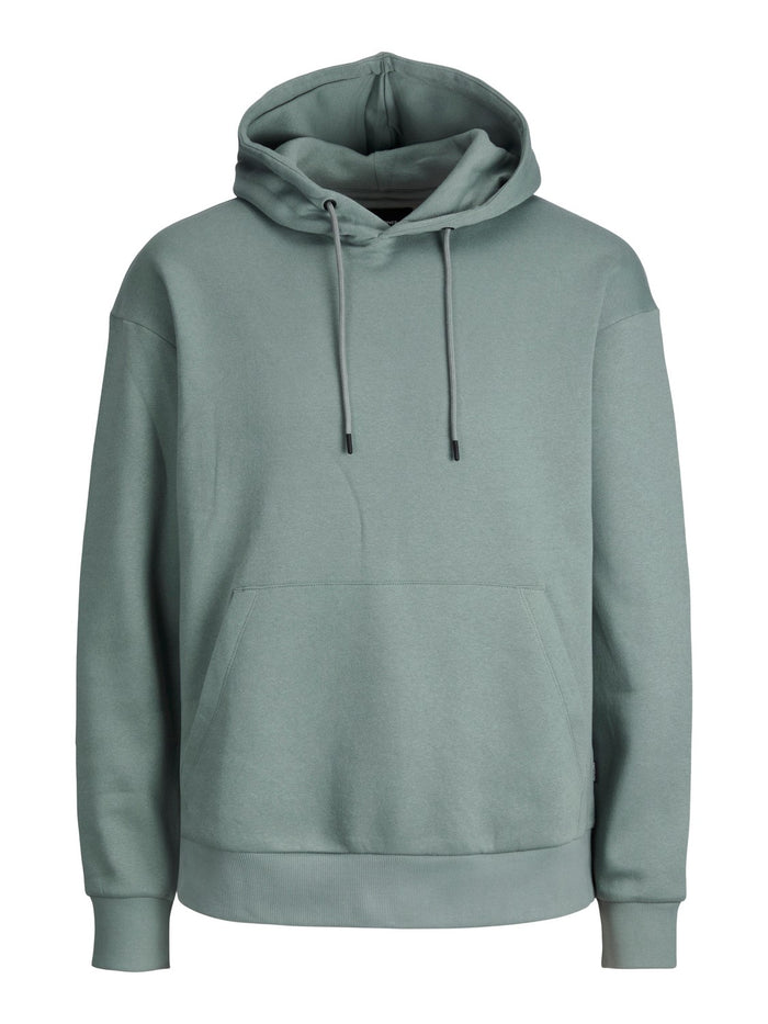 Jack & Jones Herren Hoodie Kapuzenpullover JJESTAR BASIC - Relaxed Fit