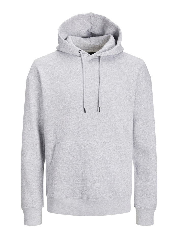 Jack & Jones Herren Hoodie Kapuzenpullover JJESTAR BASIC - Relaxed Fit