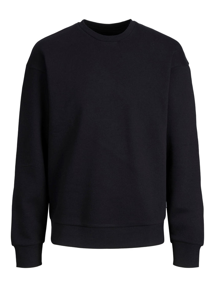 Jack & Jones Herren Sweatshirt JJESTAR BASIC - Relaxed Fit