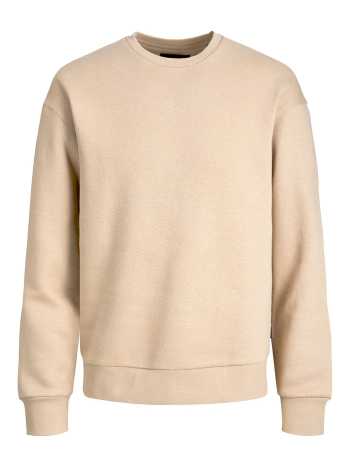 Jack & Jones Herren Sweatshirt JJESTAR BASIC - Relaxed Fit