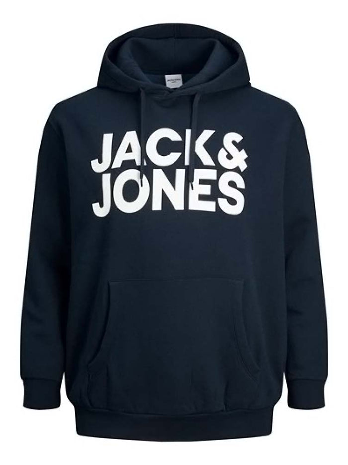 Jack & Jones Herren Hoodie Kapuzenpullover JJECORP LOGO - Regular Fit Plussize