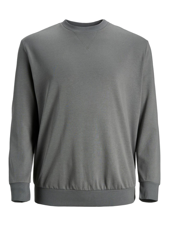 Jack & Jones Herren Rundhals Pullover JJEBASIC Plussize