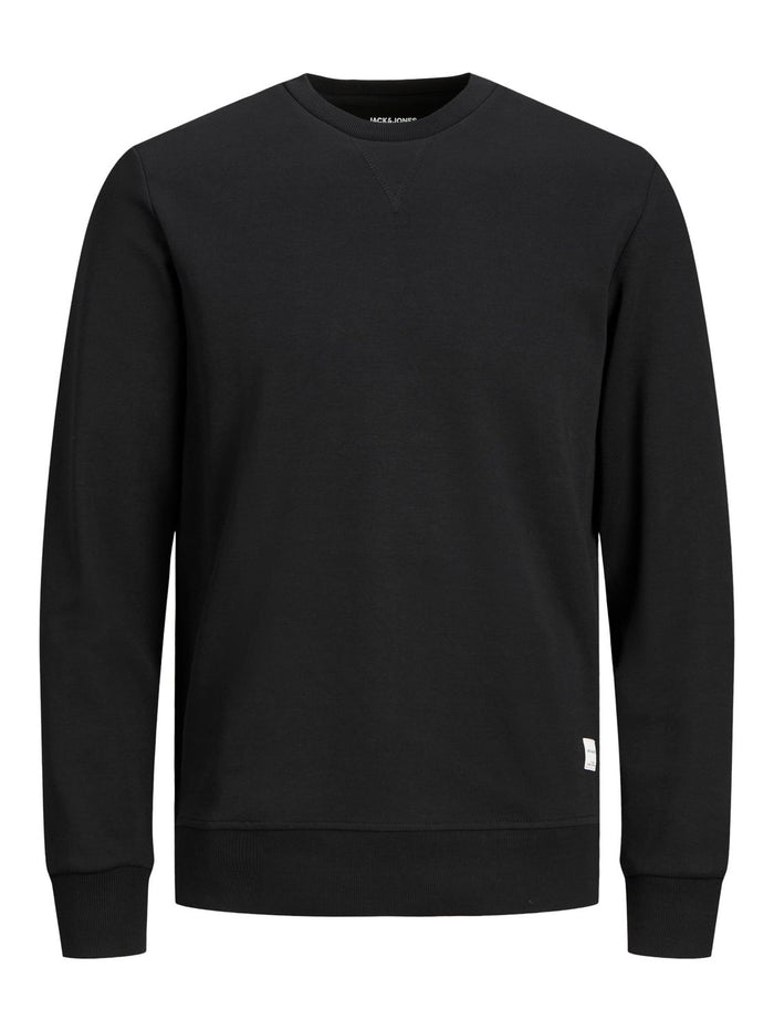 Jack & Jones Herren Rundhals Pullover JJEBASIC Plussize