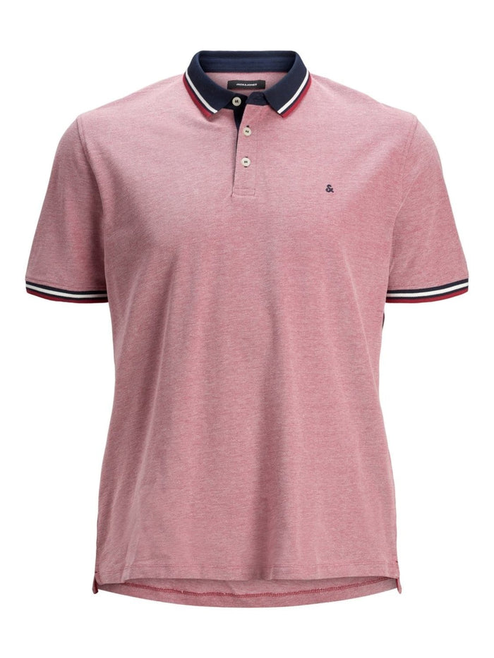 Jack & Jones Herren Poloshirt JJEPAULOS - Relaxed Fit Plussize