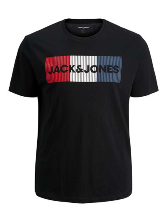 Jack & Jones Herren Rundhals T-Shirt JJECORP LOGO - Regular Fit Plussize
