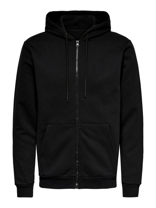 Only & Sons Herren Hoodie Kapuzenpullover ONSCERES ZIP