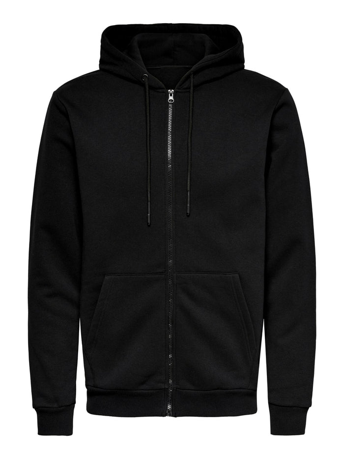 Only & Sons Herren Hoodie Kapuzenpullover ONSCERES ZIP