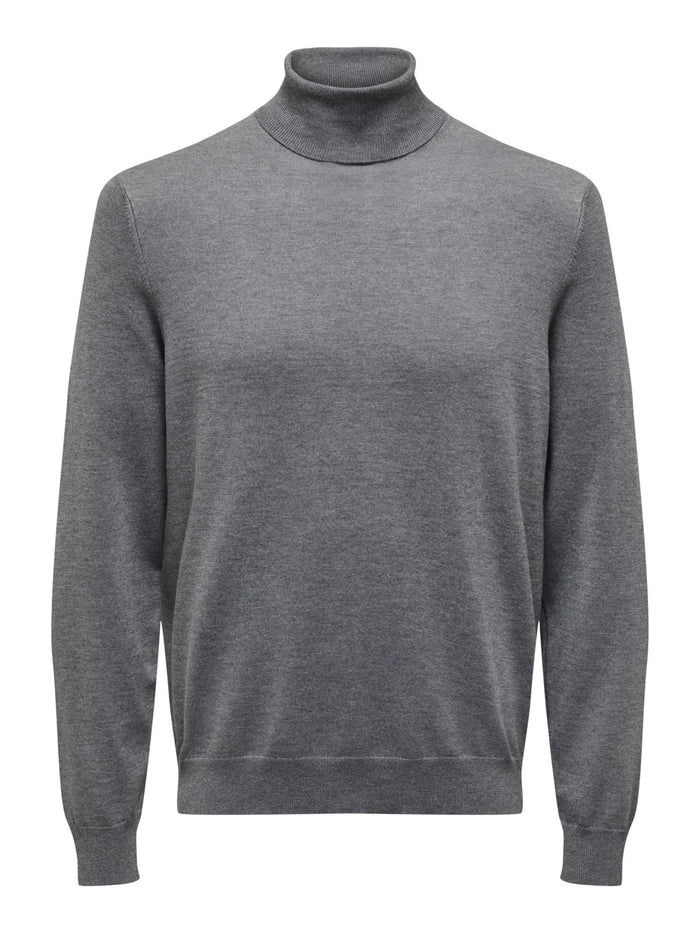 Only & Sons Herren Pullover ONSWYLER LIFE ROLL NECK - Regular Fit
