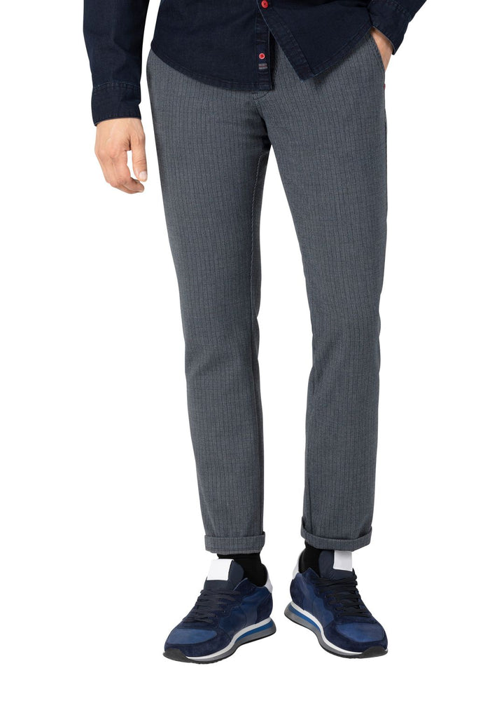 TIMEZONE Herren Chino Hose REGULAR LUITZ - Regular Fit - Blau Grau
