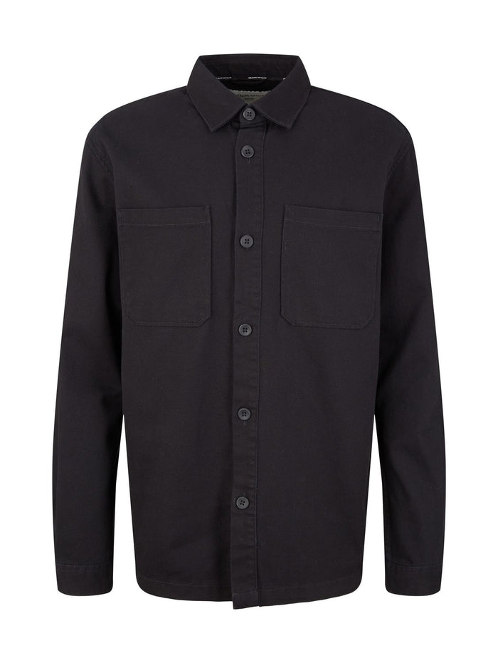 Tom Tailor Denim Herren Hemdjacke TWILL - Relaxed Fit