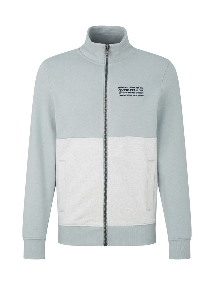 Tom Tailor Herren Sweatjacke STAND UP