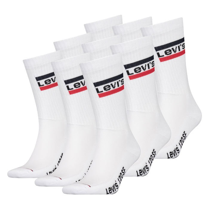 Levi's Unisex Socken Regular Cut 120SF SPRT LT 9er Pack