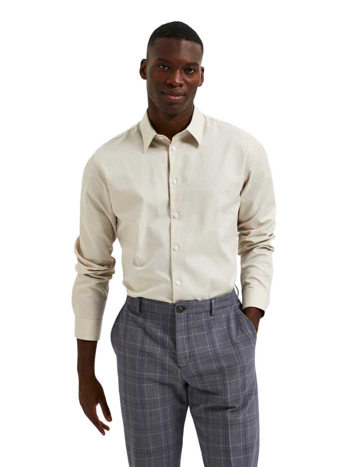Selected Homme Herren Freizeithemd SLHSLIMETHAN - Slim Fit