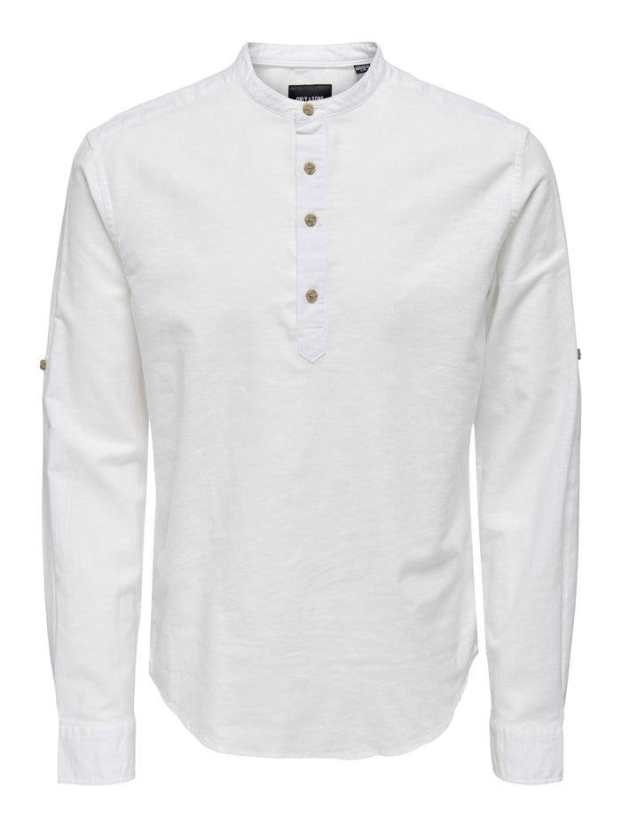 Only & Sons Herren Langarmshirt ONSCAIDEN - Slim Fit