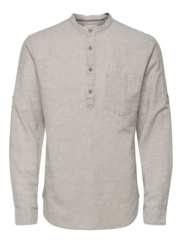 Only & Sons Herren Langarmshirt ONSCAIDEN - Slim Fit