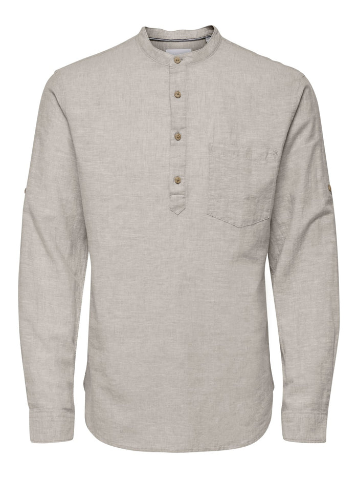 Only & Sons Herren Langarmshirt ONSCAIDEN - Slim Fit