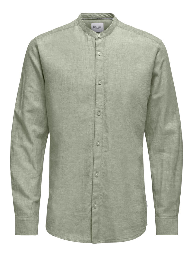 Only & Sons Herren Freizeit Hemd ONSCAIDEN SOLID - Slim Fit