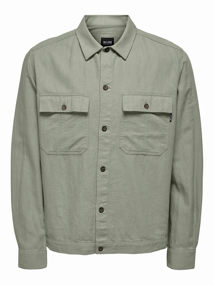 Only & Sons Herren Freizeit Hemd ONSKENNET - Relaxed Fit
