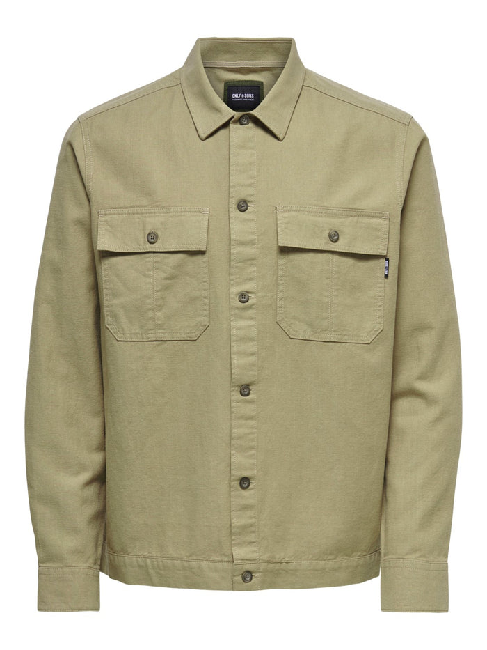 Only & Sons Herren Freizeit Hemd ONSKENNET - Relaxed Fit