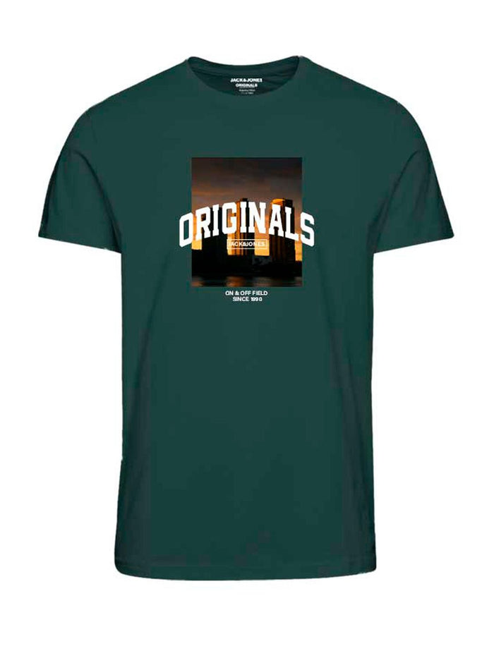 Jack & Jones Herren Rundhals T-Shirt  JORBOOSTER - Regular Fit