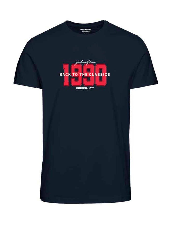 Jack & Jones Herren Rundhals T-Shirt  JORBOOSTER - Regular Fit