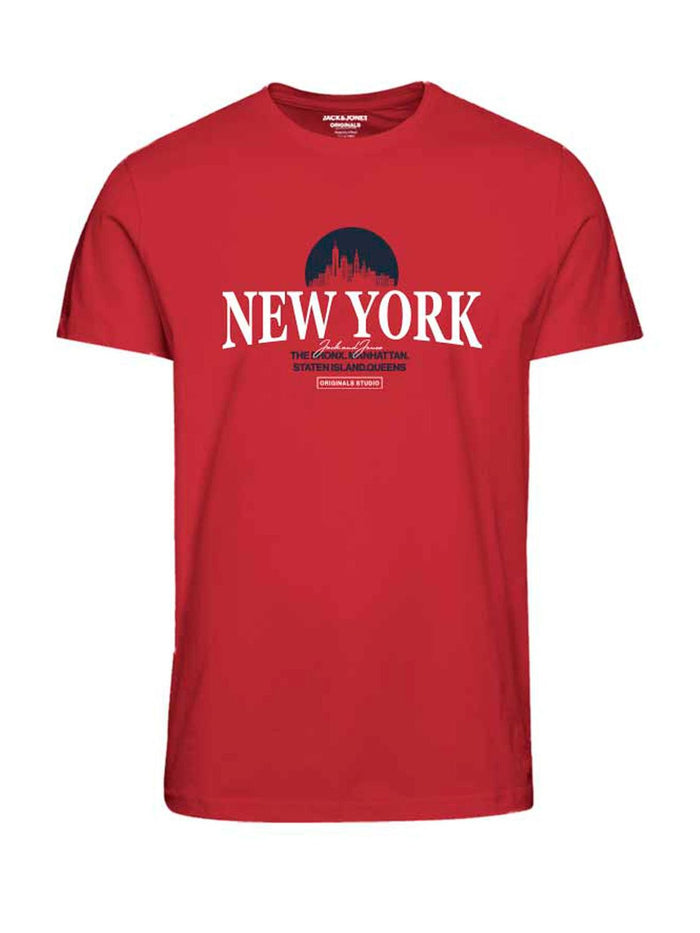 Jack & Jones Herren Rundhals T-Shirt  JORBOOSTER 2 - Regular Fit