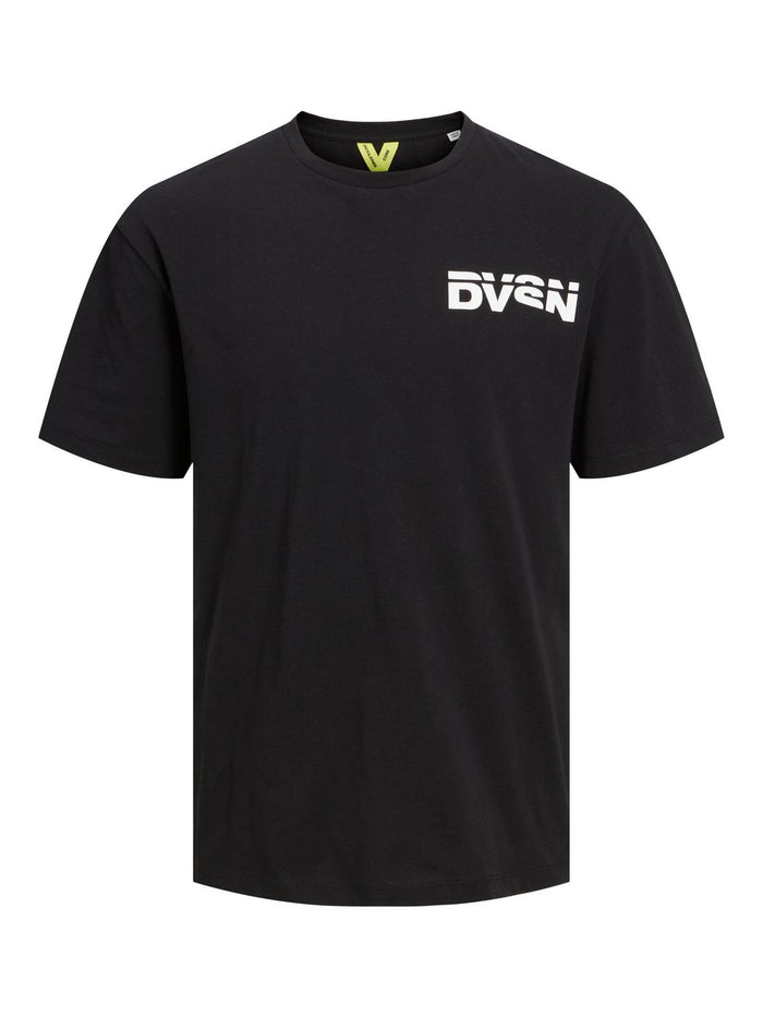 Jack & Jones Herren Rundhals T-Shirt  JCODIGIT - Relaxed Fit