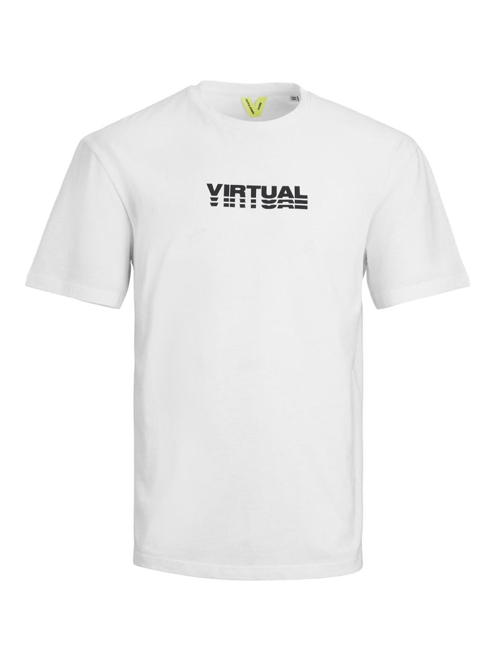 Jack & Jones Herren Rundhals T-Shirt  JCODIGIT - Relaxed Fit