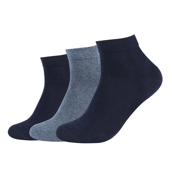 Camano Unisex CA-SOFT QUARTER Socken 3er Pack