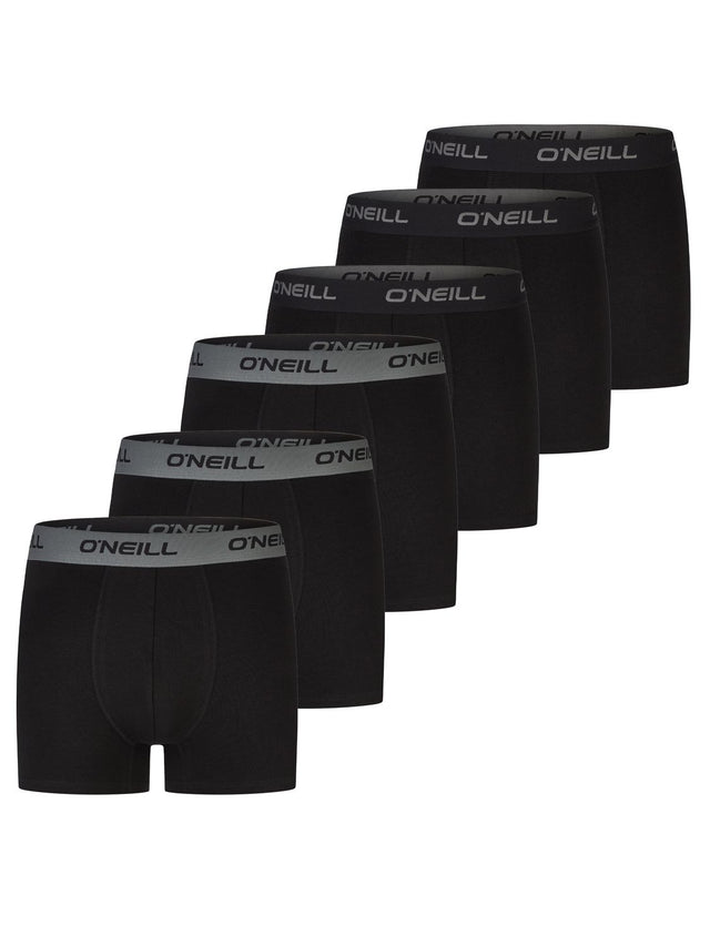 O'Neill Herren Boxershort Plain 6er Pack