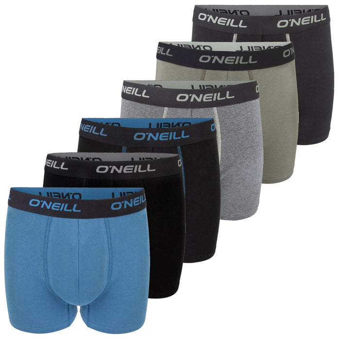 O'Neill Herren Boxershort Plain 6er Pack