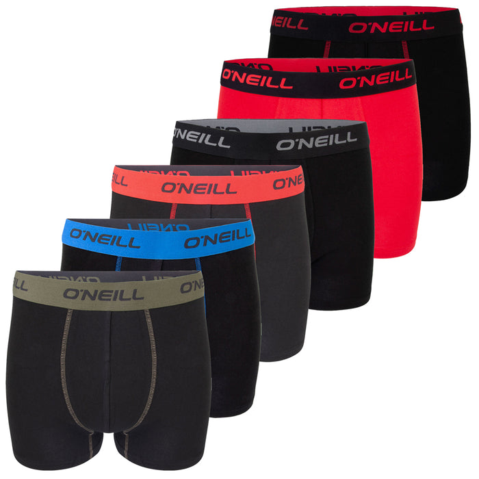 O'Neill Herren Boxershort Plain 6er Pack
