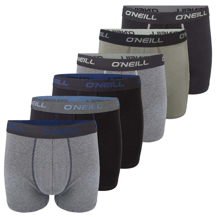 O'Neill Herren Boxershort Plain 6er Pack