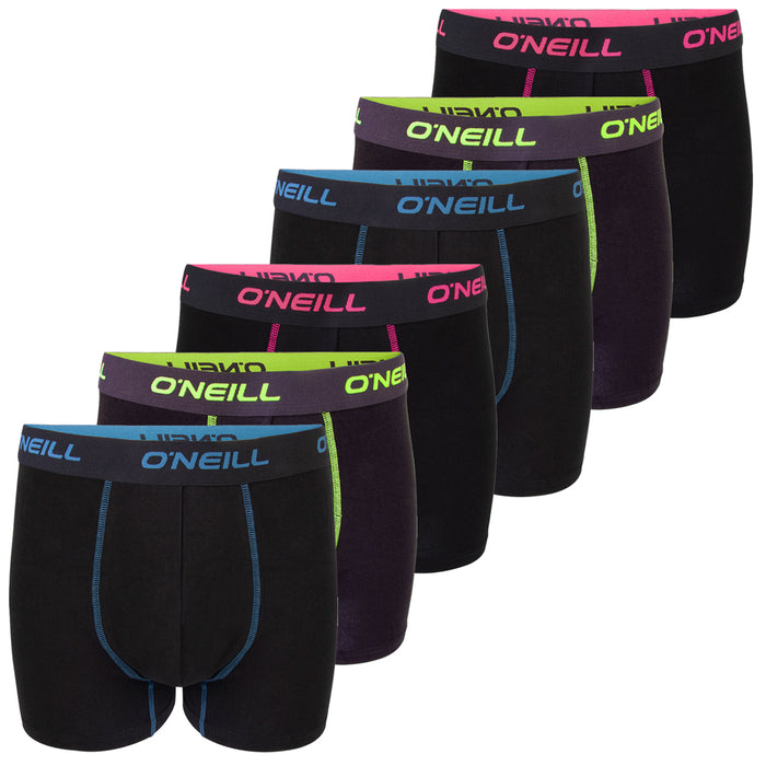 O'Neill Herren Boxershort Plain 6er Pack